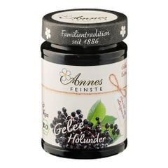 Bio Holunder Gelee 225g - 6er Vorteilspack von Annes Feinste