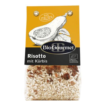 Bio Risotto mit Kürbis 250g - 8er Vorteilspack von Biogourmet