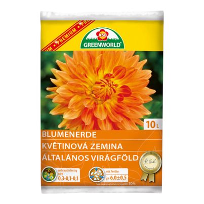 Premium potting soil 10l from Asb Grünland