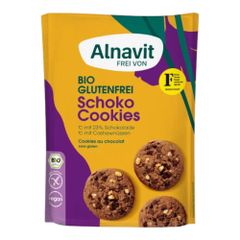 Bio Schoko Cookies 125g - 6er Vorteilspack von Alnavit