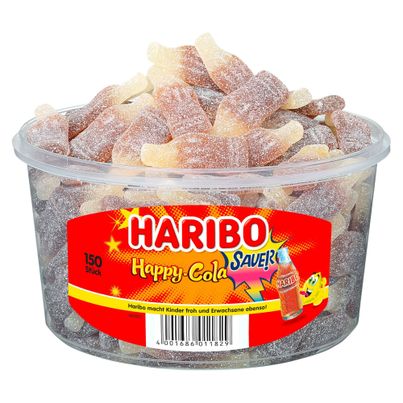 HARIBO Happy Cola sauer Großpackung 150 Stück