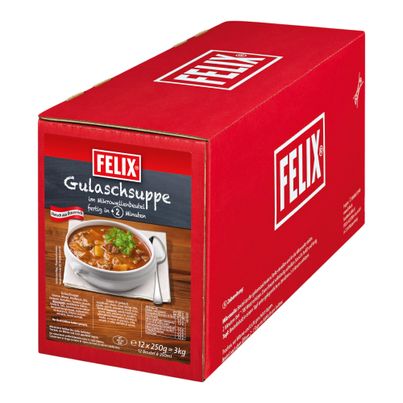 FELIX Goulash soup 12x250ml 