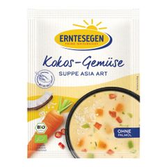 Bio Kokos-Gemüsesuppe Asia Art 37g - 12er Vorteilspack von Erntesegen