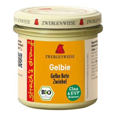 Bio Gelbie Aufstrich 135g - 6er Vorteilspack von Zwergenwiese