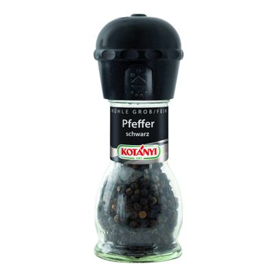 Pfeffer schwarz ganz Mühle 97ml von Kotanyi