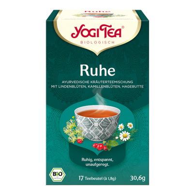 Bio Ruhe Tee á 18g - 6er Vorteilspack von Yogi Tea