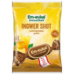 Em-eukal ImmunStark Ingwer-Shot Hustenbonbons gefüllt mit Vitaminen 75g