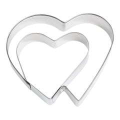 Ausstecher Doppelherz 6.5cm von Westmark