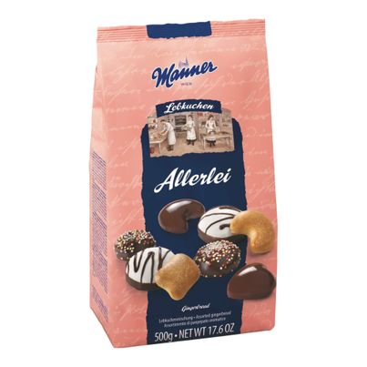 Manner Lebkuchen Allerlei - 500g