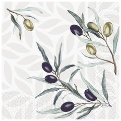 Olive Gard 3-ply napkins, 33 x 33, 50 pcs. by Duni