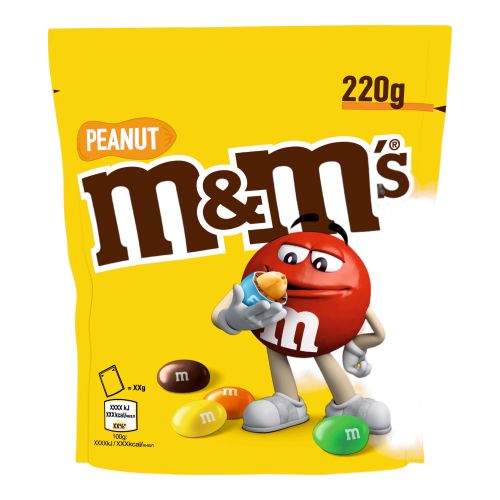 Peanut stand bag 220g from M&M's