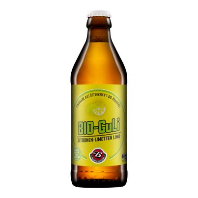 Bio Zitrone-Limette MW 330ml - 24er Vorteilspack von Brauhaus Gusswerk