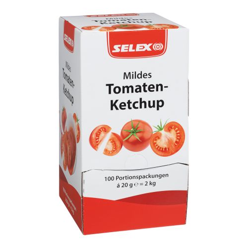 Ketchup portions 100x20g from Selex