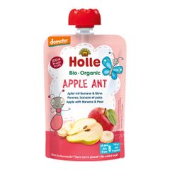 Organic Pouchy Apple Ant 100g - value pack of 12 from Holle