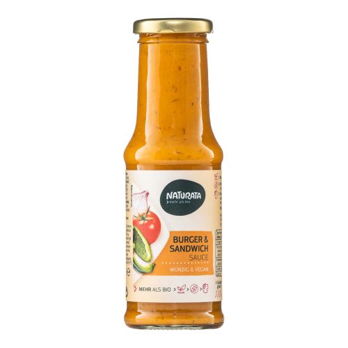 Organic Burger & Sandwich Sauce 210ml - value pack of 6 from Naturata