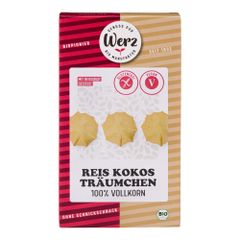 Bio Reis Kokos Träumchen Vollkorn 110g - 6er Vorteilspack von Werz