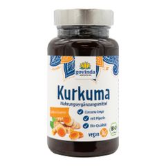 Bio Kurkuma Kapseln 90 Stück 45g - 6er Vorteilspack von Govinda