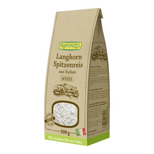 Bio Langkorn Spitzenreis weiß 500g - 6er Vorteilspack von Rapunzel Naturkost