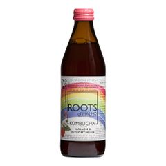 Bio Roots Himbeer Zitrone Kombucha 330ml - 15er Vorteilspack von Roots Of Malmö