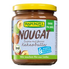 Bio Nougat-Creme mit Kakaobutter 250g - 6er Vorteilspack von Rapunzel