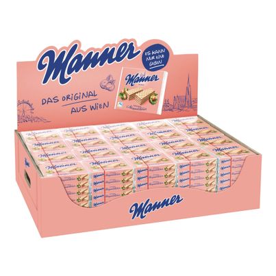 Manner Original Neapolitaner Schnitten 160 Stück 12000g