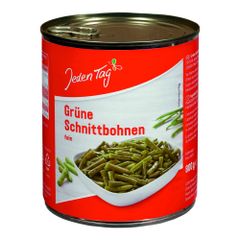 Grüne Schnittbohnen fein 800g von Jeden Tag