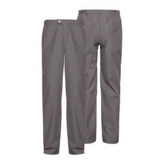 Herren Pepitahose Basic 2XL von Karlowsky Pure