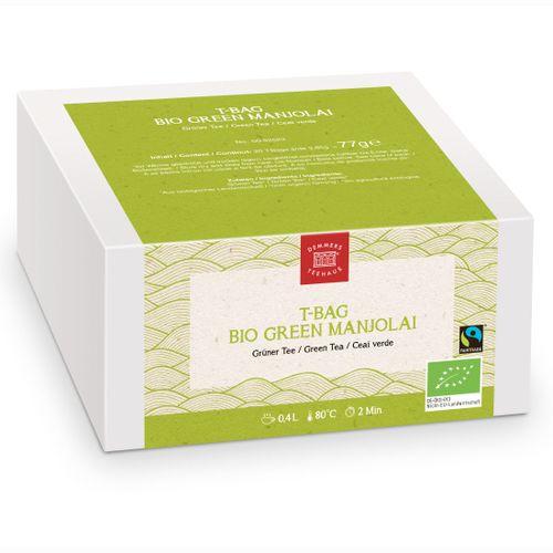 T-Bag® BIO Green Manjolai FAIRTRADE tea from Demmers Teehaus