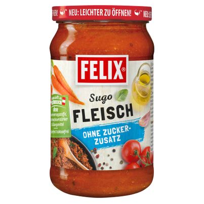 Sugo Fleisch ohne Zuckerzusatz 360g von Felix