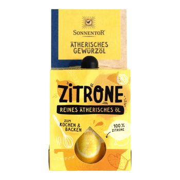 Bio Zitrone ätherisches Gewürzöl 4.5ml - 8er Vorteilspack von Sonnentor