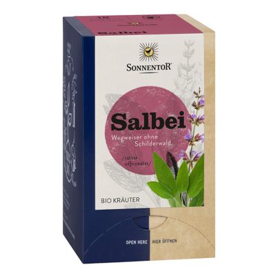 Bio Salbei a 1g 18Beutel - 6er Vorteilspack von Sonnentor