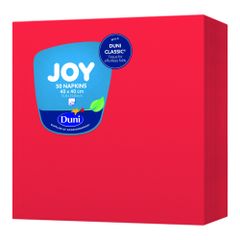 Servietten rot 4lg 40x40cm 50ct von Duni