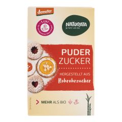 Bio Puderzucker aus Rohrzucker 125g - 10er Vorteilspack von Naturata