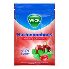 Kirsche&Eukalyptus zuckerfrei 72g - 20er Vorteilspack von Wick