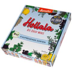 HOLLALA Bio Sirup Probier-Set 8x60 ml