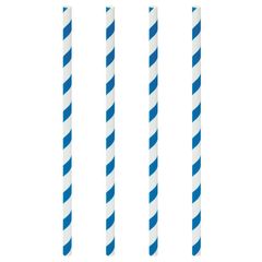 Papier Trinkhalme 21cm Durchmesser  6mm 100Stück von Decor Service
