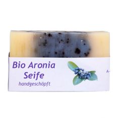 Bio Aronia Seife handgeschöpft 