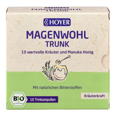 Bio Magenwohl-Trunk 10x10ml 100ml - 5er Vorteilspack von Hoyer