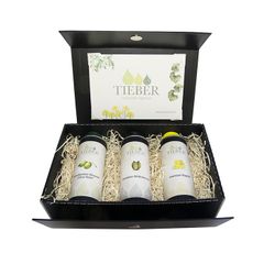 Trio-Öle in edler Geschenksverpackung 3x250ml