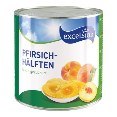 Pfirsichhälften 3000ml von Excelsior