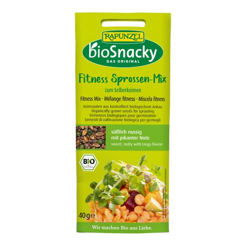 Bio bioSnacky Fitness-Mischung 40g - 12er Vorteilspack von bioSnacky - Rapunzel