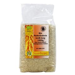 Bio Parboiled Reis weiß lang 1000g von Nestelberger
