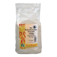 Bio Rohrohrzucker weiß 1000g von Nestelberger