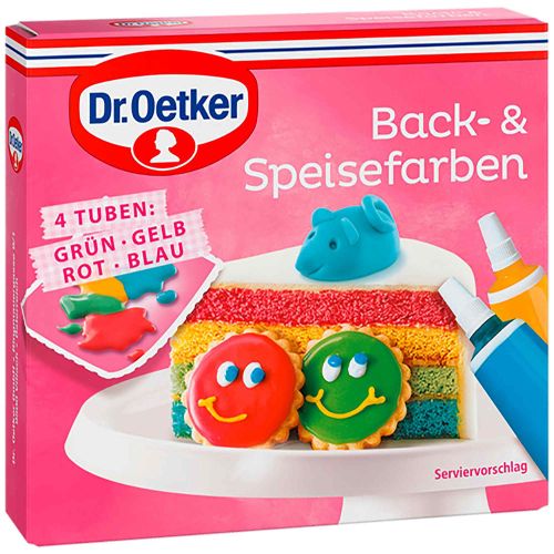 Dr. Oetker Baking and Food Colors - 80g