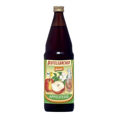 Bio Apfelessig naturtrüb MW 750ml - 6er Vorteilspack von Beutelsbacher