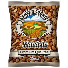 Mandeln ganz ungeschält 200g von Farmer's Country