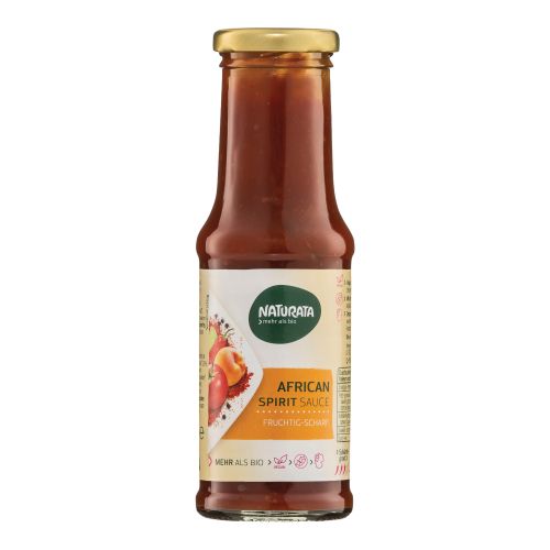 Organic African Spirit Sauce 210ml - value pack of 6 from Naturata