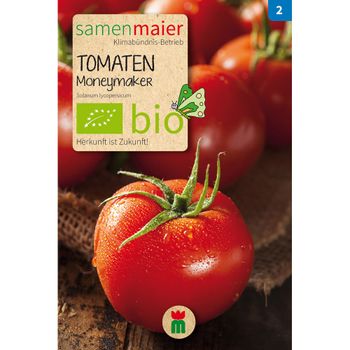 Bio Tomaten Moneymaker - Saatgut für zirka 10 Pflanzen