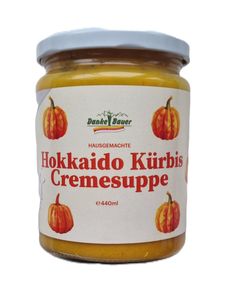 Hokkaido Kürbis Cremesuppe 440ml von Danke Bauer