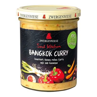 Organic Bangkok Curry 370g - value pack of 6 from Zwergenwiese